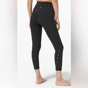 Lululemon key hole instill tights 25” / 7/8 length size 2